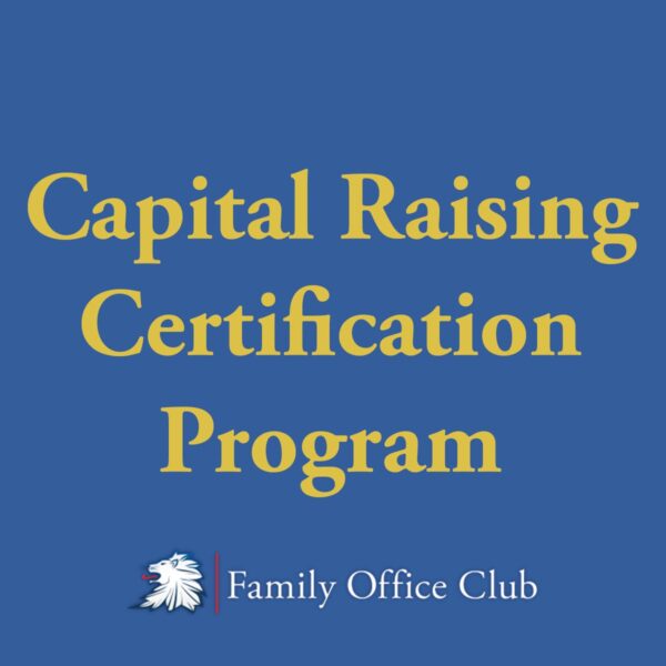 Capital Raising Certification Program