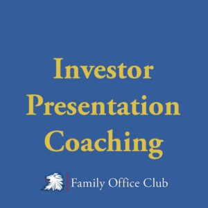 Presentation Coaching