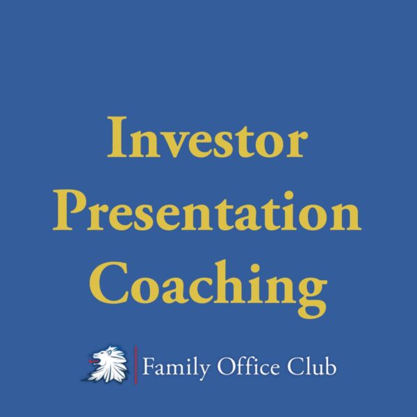 Presentation Coaching