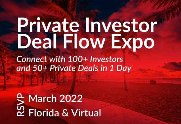 Private Investor Deal Flow - March 28th 2022 - In-Person Ticket (Welcome)