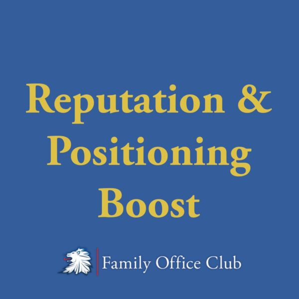 Reputation & Positioning Boost
