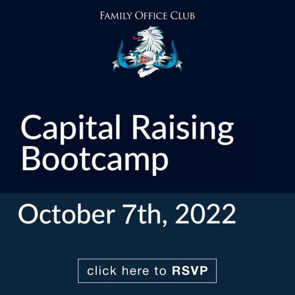 Capital Raising Bootcamp - October 7th 2022 - In-Person (Portal)