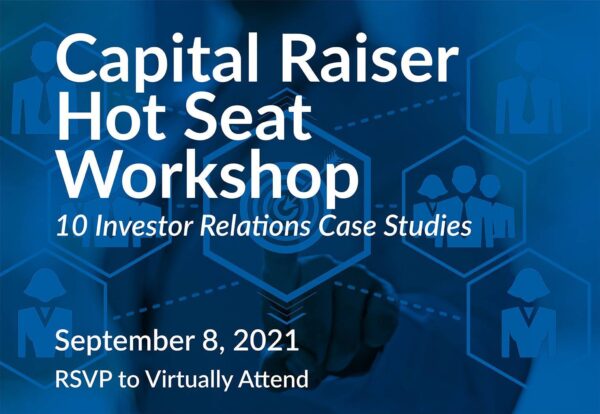 Charter Ticket - Capital Raiser Hot Seat Workshop - Sept 2021