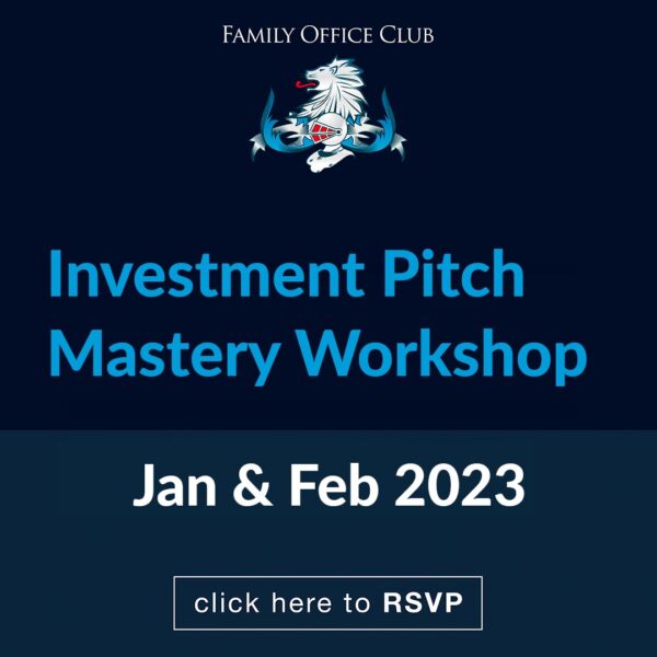 Investment Pitch Mastery Workshop (Texas) - Jan 19th 2023 - In-Person (Welcome)