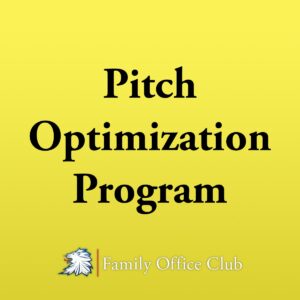 Pitch Deck | Pitch Optimization Program Add-On